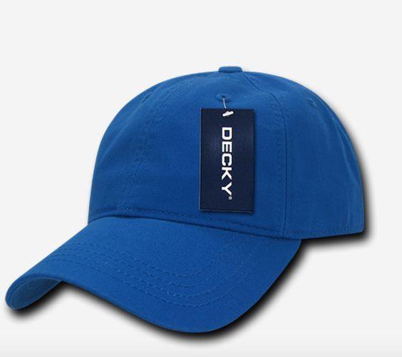 1 Dozen Decky Two Ply Polo Washed Heavy Cotton 6 Panel Dad Hats Cap Wholesale-