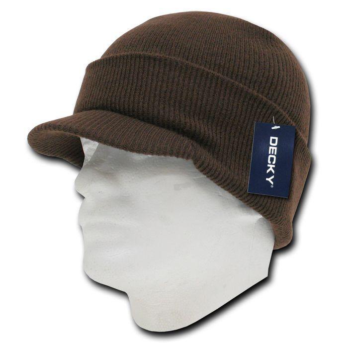 1 Dozen Decky Winter Beanies Gi Caps Hats Visor Ski Wholesale Bulk Lot-