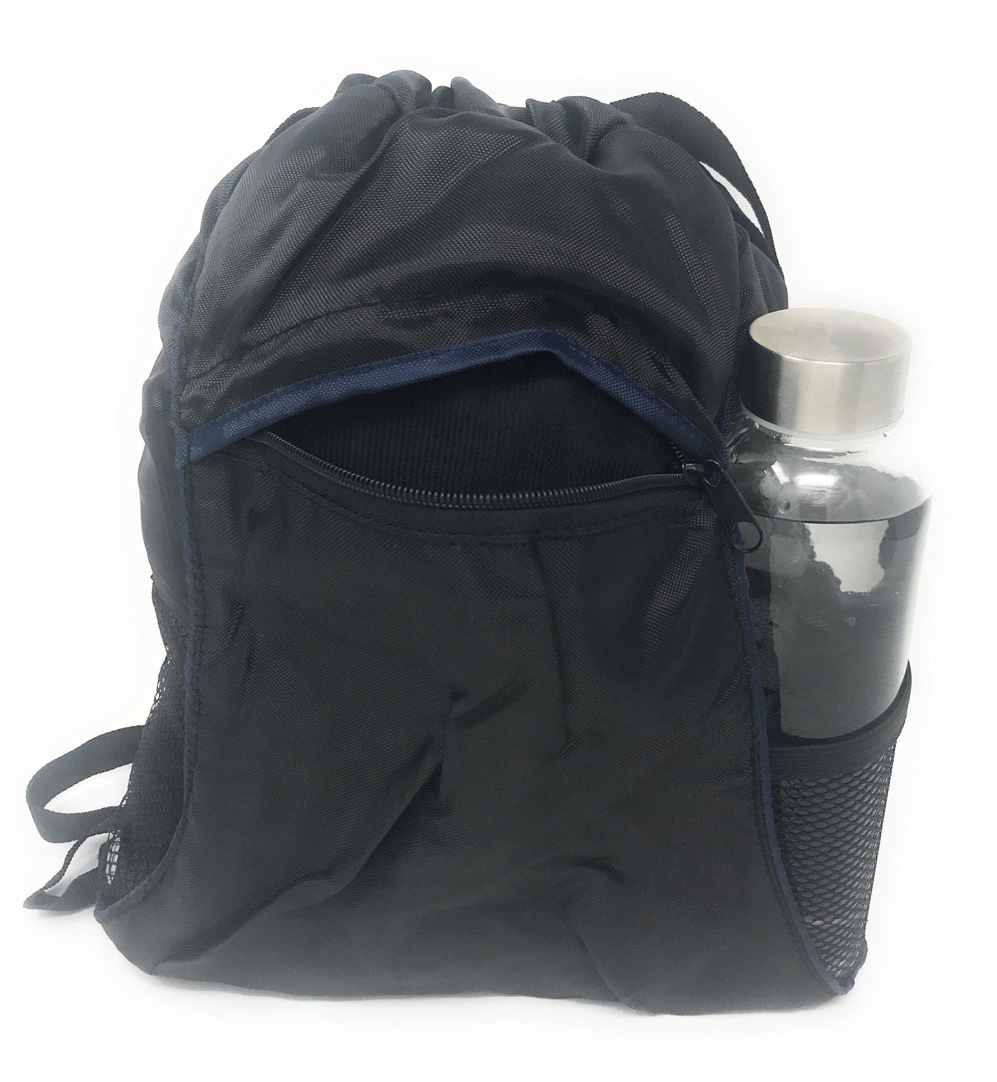 1 Dozen Drawstring Backpack Rucksack Totes Sack Pack Bags Light Weight Wholesale Lot Bulk-