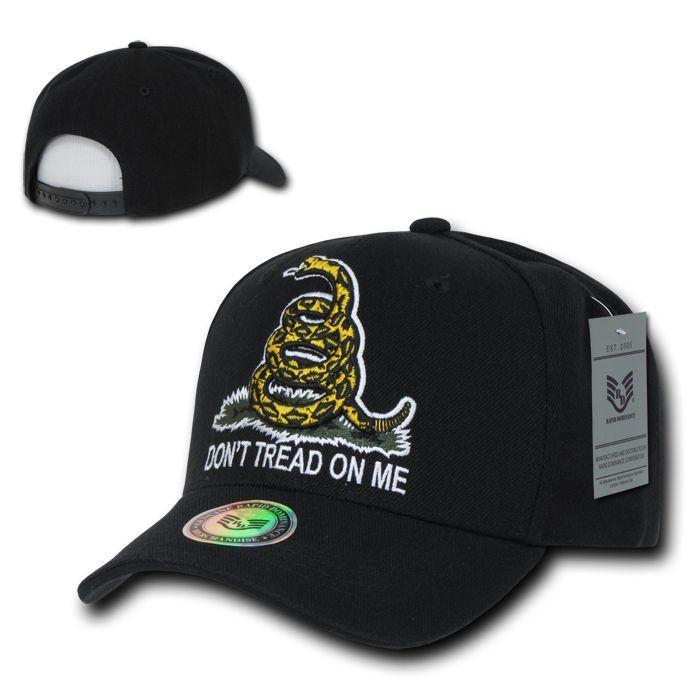 1 Dozen Gadsden Flag Don'T Tread On Me Snake Tea Party Baseball Caps Wholesale Lots-