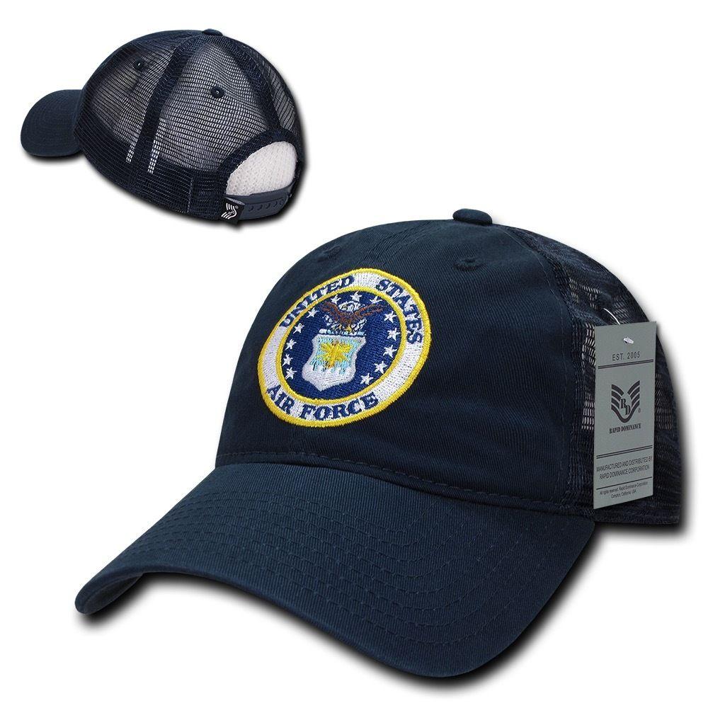 1 Dozen 6 Panel Relaxed Trucker Cotton Military Low Crown Caps Hats Wholesale Lots-