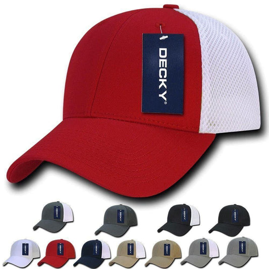 1 Dozen Low Crown 6 Panel Air Mesh Pre Curved Bill Baseball Caps Hats Wholesale-