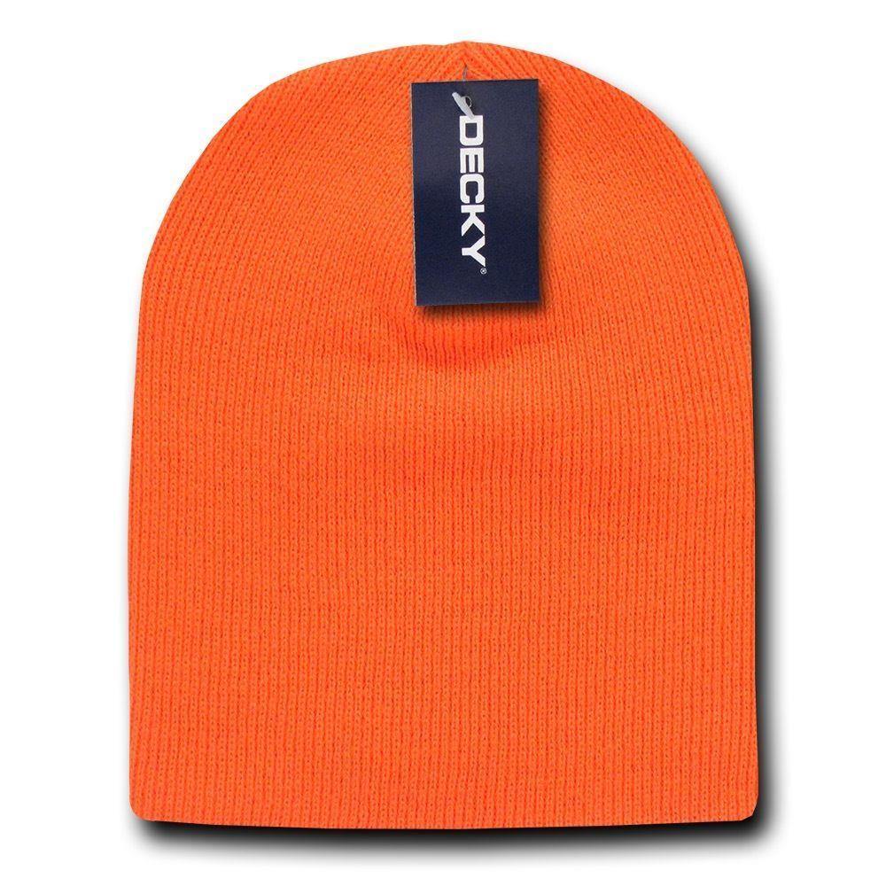 1 Dozen Made In USA America Decky Beanies Gi Short Watch Caps Hats Wholesale Lot-