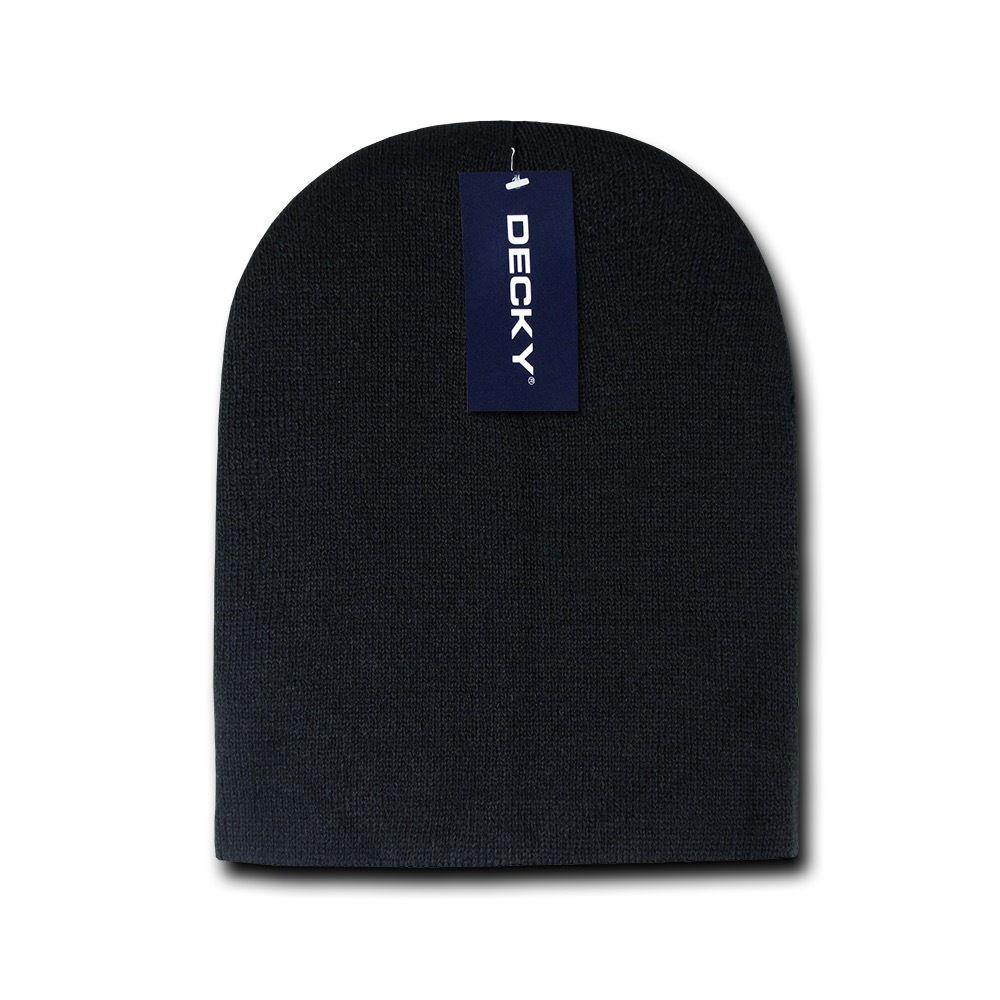 1 Dozen Made In USA America Decky Beanies Gi Short Watch Caps Hats Wholesale Lot-