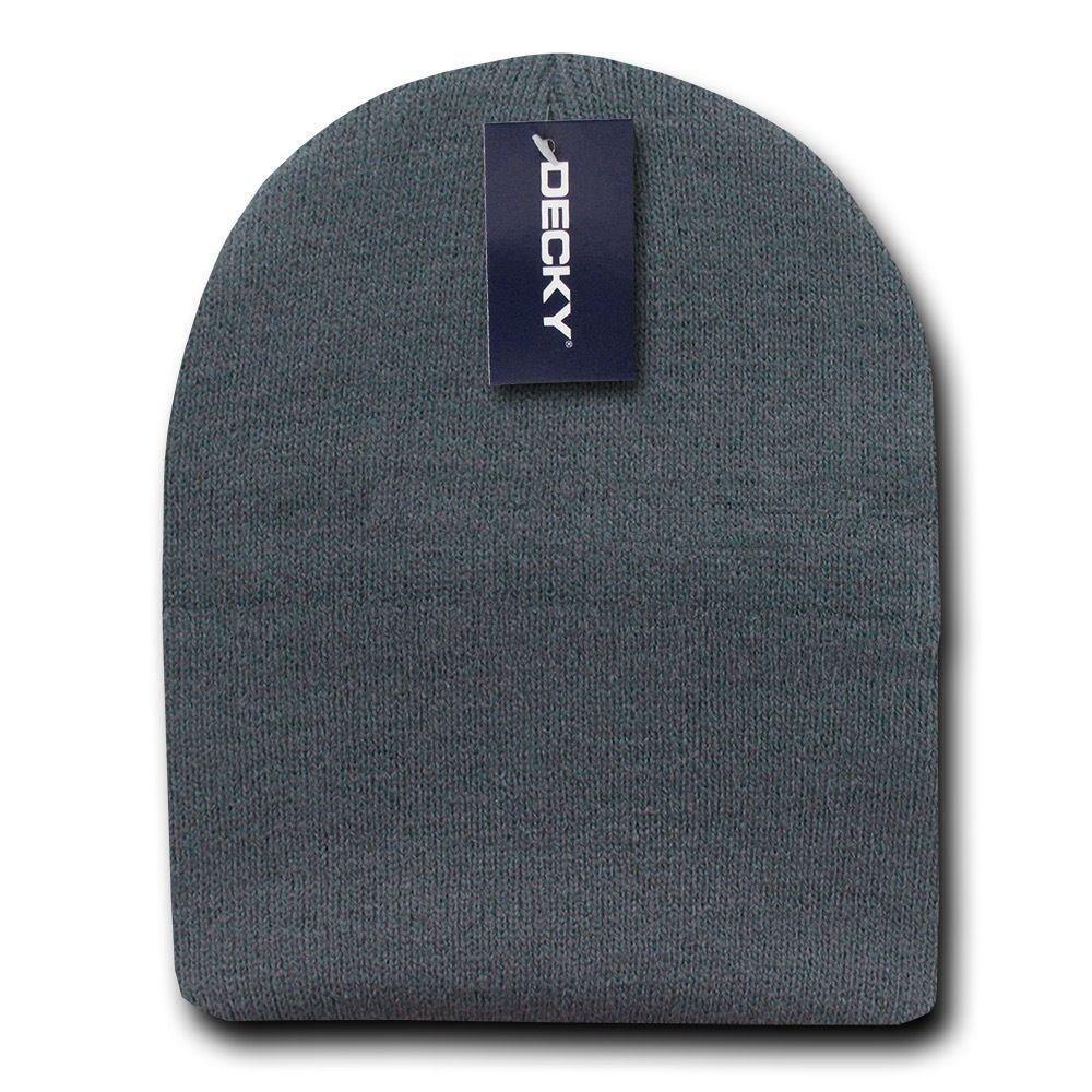1 Dozen Made In USA America Decky Beanies Gi Short Watch Caps Hats Wholesale Lot-