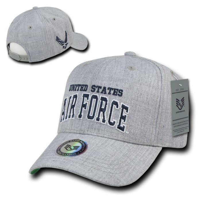 1 Dozen Military Air Force Navy Coast Guard Army Marines Grey Baseball Hats Caps-