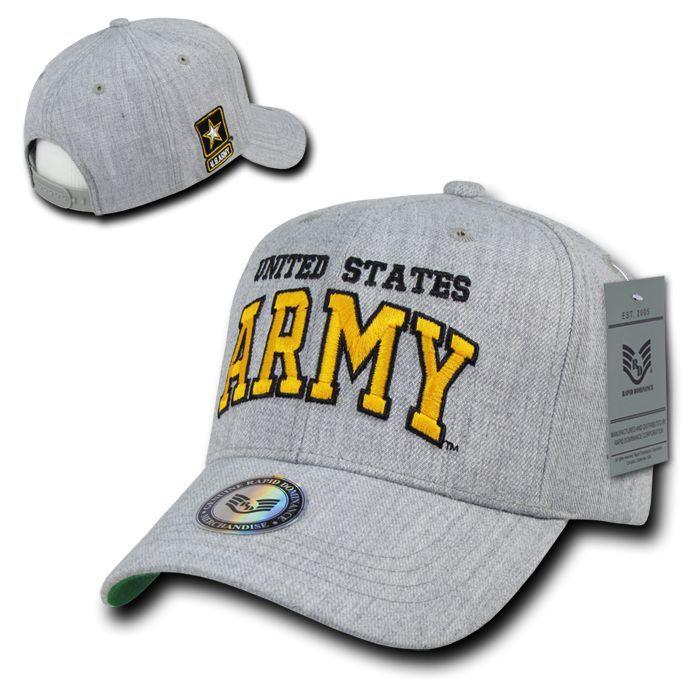 1 Dozen Military Air Force Navy Coast Guard Army Marines Grey Baseball Hats Caps-