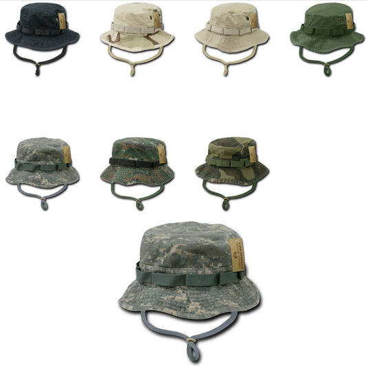 Rapid Dominance 1 Dozen Od Boonie Bucket Military Fishing Hunting Caps Hats Wholesale Lots-