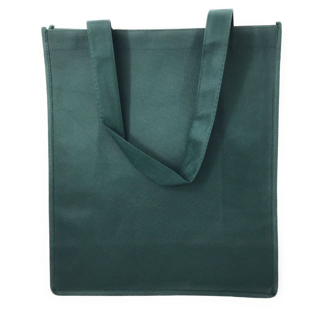 1 Dozen Reusable Grocery Shopping Tote Bags W/Gusset 13X15inch Wholesale Bulk-Royal-