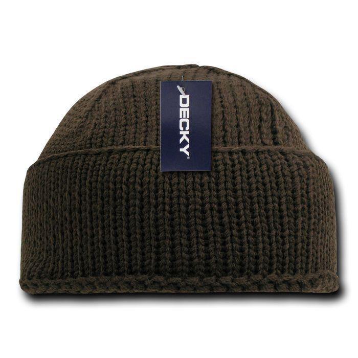 1 Dozen Sailor Navy Fisherman Beanie Beanies Warm Winter Thick Knitted Wholesale-