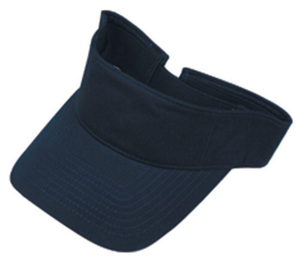 1 Dozen Blank Plain Cotton Visors Sun Hat Caps Beach Golf Tennis Summer Wholesale Bulk-