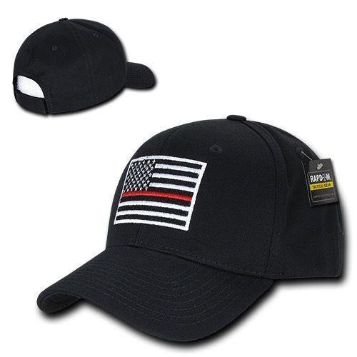 1 Dozen Thin Blue Red Line US American Flag Tactical Operator Baseball Caps Hats-