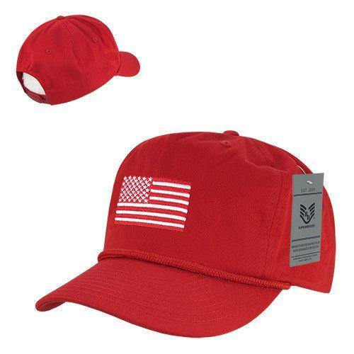 1 Dozen USA Flag Patriotic Embroidered Cotton 5 Panel Dad Golf Hats Wholesale Lots-