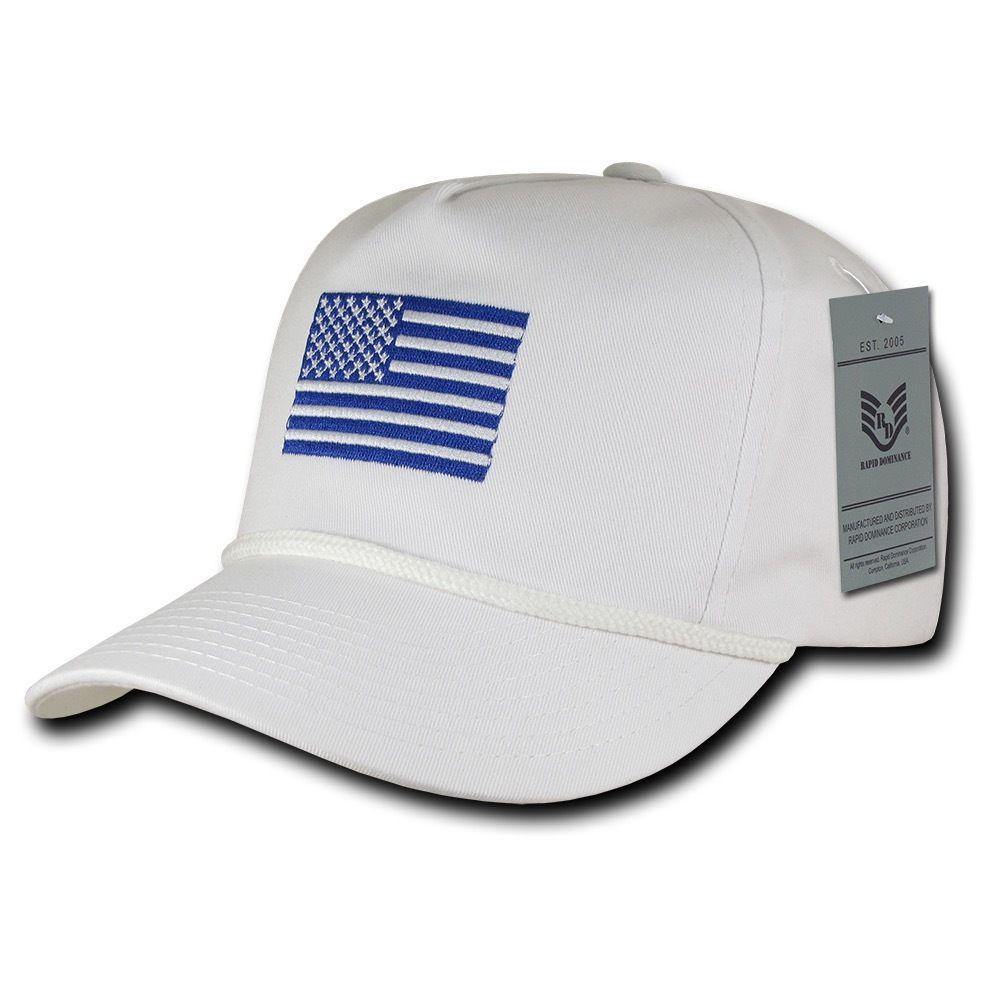 1 Dozen USA Flag Patriotic Embroidered Cotton 5 Panel Dad Golf Hats Wholesale Lots-