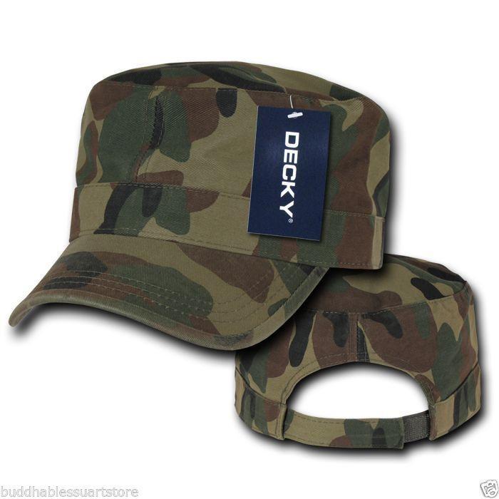 1 Dozen Washed Cotton Army Gi Military Bdu Cadet Castro Caps Hats Wholesale-