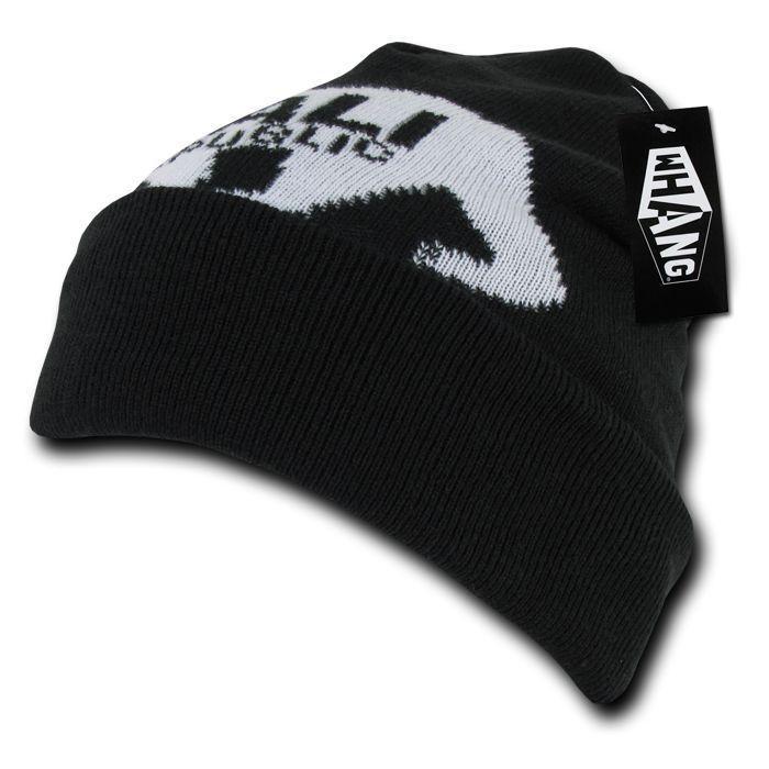 1 Dozen Whang California Republic Cali Bear Monster Cuff Beanies Hats Wholesale Lots-