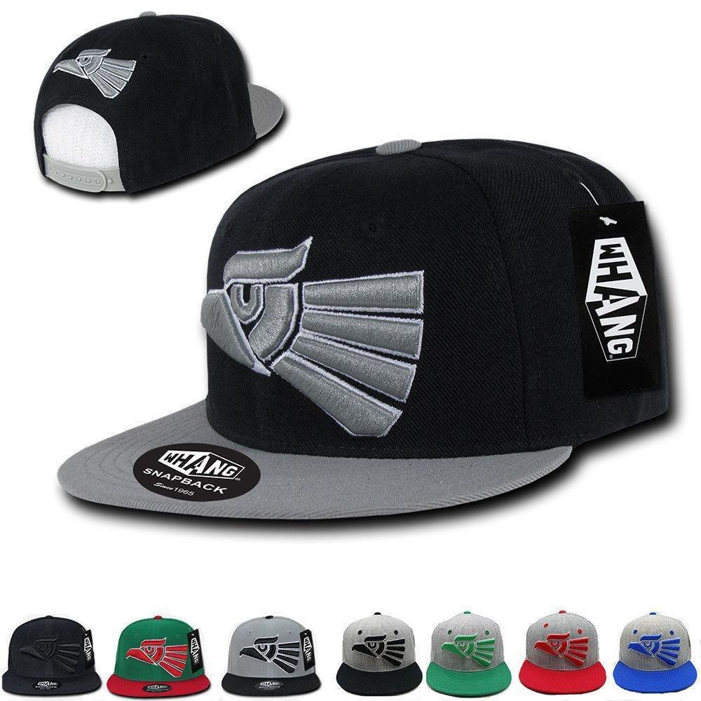 1 Dozen Whang Snapbacks Mexico Mexican Eagle 6 Panel Hats Caps Wholesale Lots-