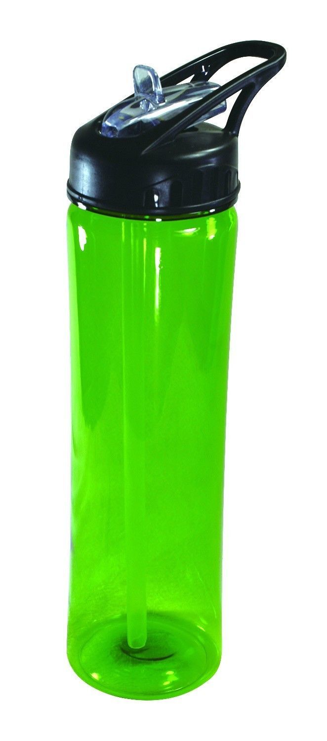 100% Bpa Free Tumbler Sports Bottle Bottles Cold Drink Water With Lid 25oz-Green-