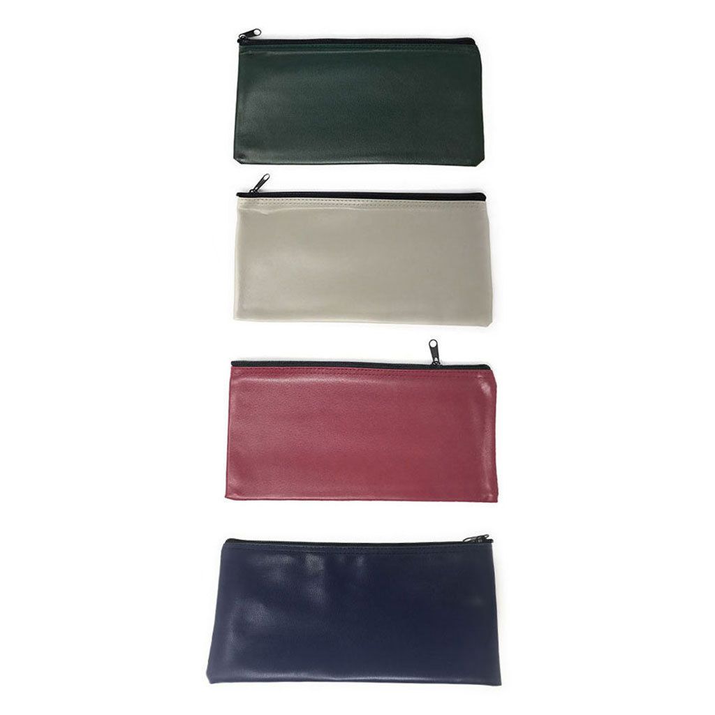 100 Lot Bank Deposit Money Cash Coins Credit Cards Bag Pouch Purse Wholesale-Maroon-