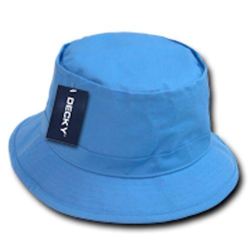 100 New Fishermans Bucket Hat Hats Constructed Cotton Decky Wholesale Lot-