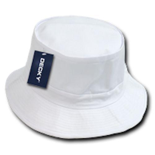 100 New Fishermans Bucket Hat Hats Constructed Cotton Decky Wholesale Lot-