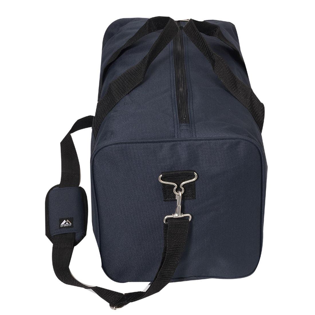 Everest Basic Utilitarian Small Gear Duffle Bag-Black-