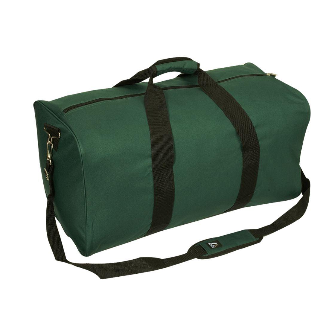 Everest Basic Utilitarian Medium Gear Duffle Bag-Black-
