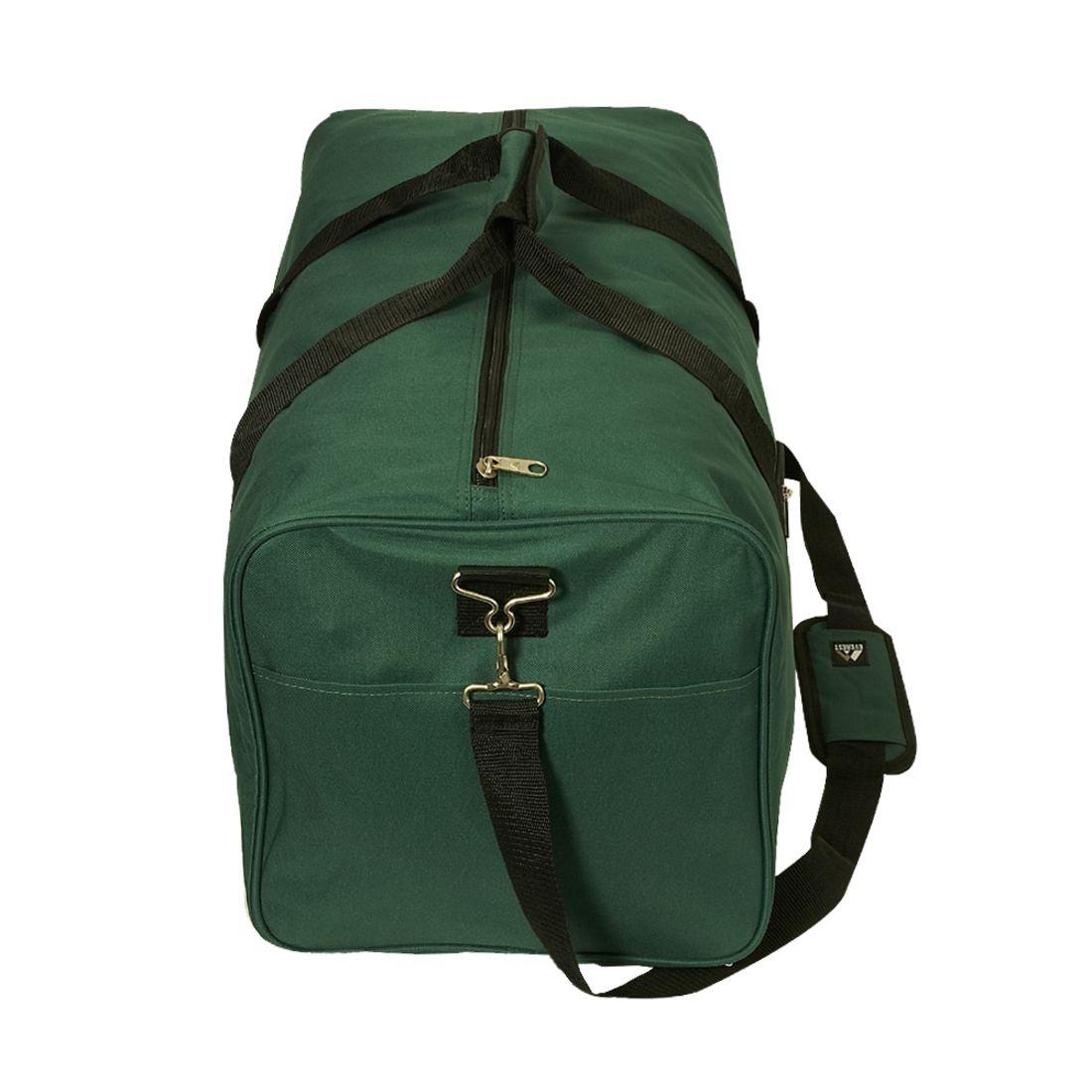 Everest Basic Utilitarian Medium Gear Duffle Bag-Black-