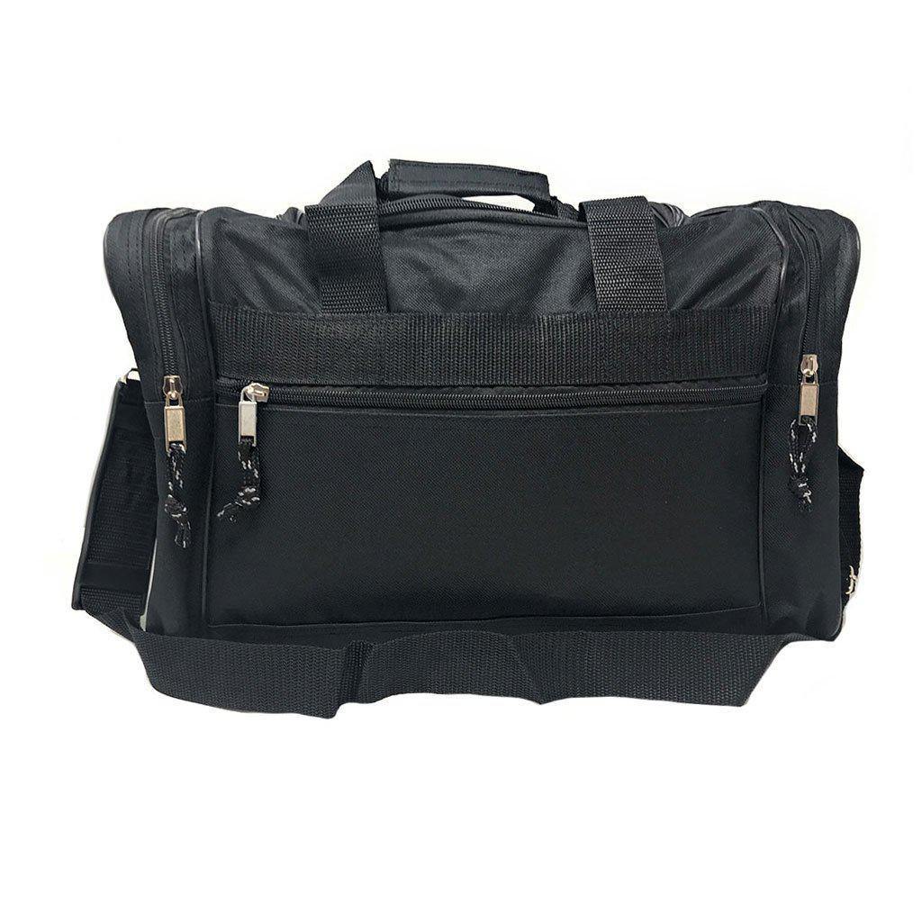 1 Dozen Duffle Bags Travel Size Sports Gym Blank 17inch Wholesale Bulk Lot-