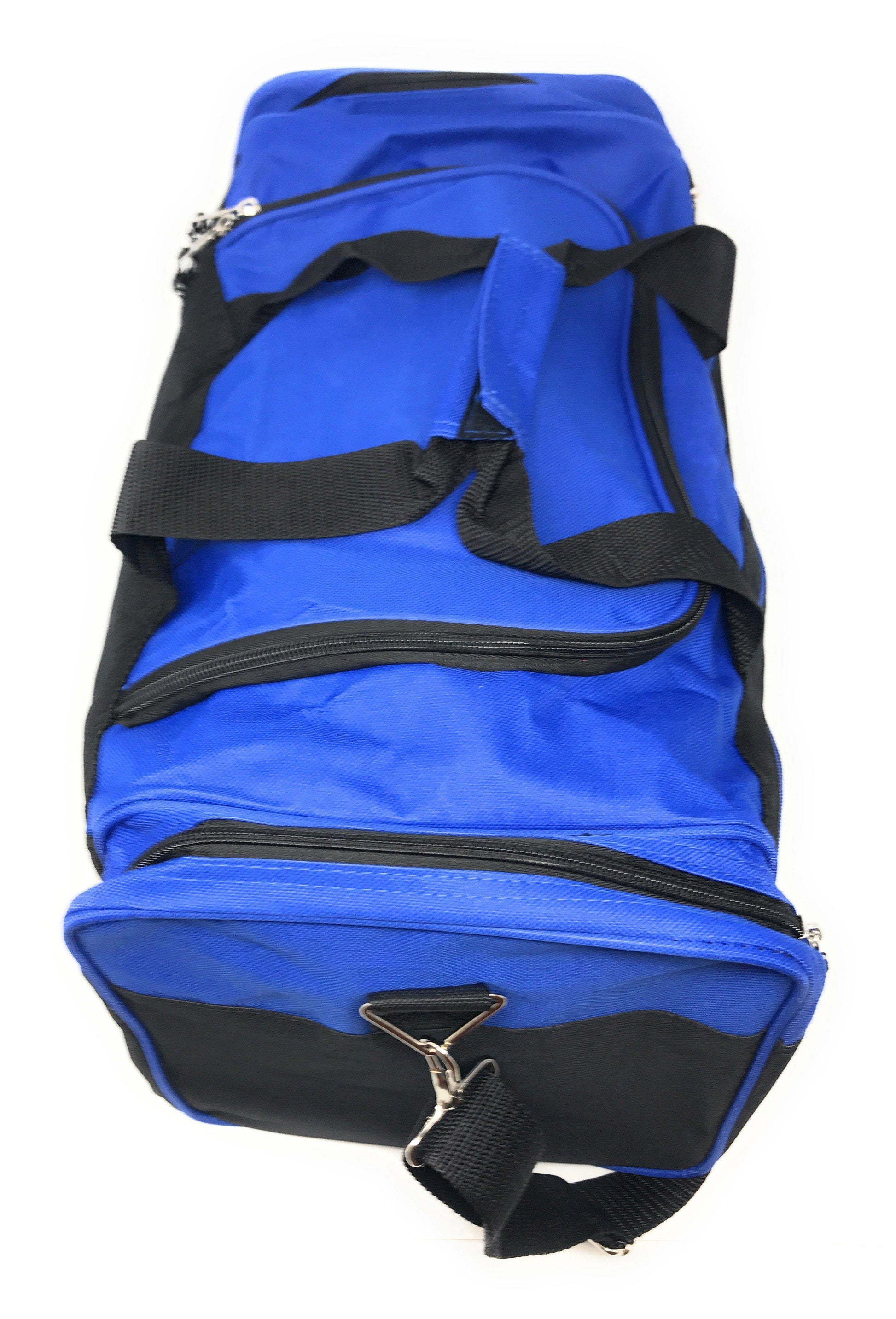 1 Dozen Duffle Bags Travel Size Sports Gym Blank 17inch Wholesale Bulk Lot-