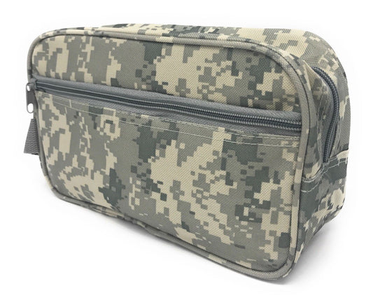 Travel Accessories Toiletry Cosmetics Shaving Kit Pouch Bag Army Camouflage-