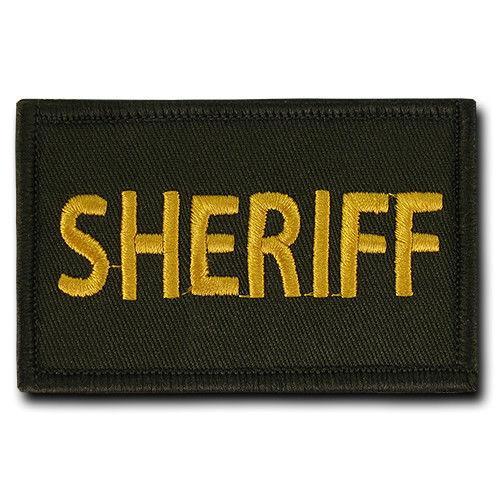 20 Lot Tactical Operator Contractor Hook / Loop 3X2 Canvas Patches Wholesale Lots-Sheriff-Olive-