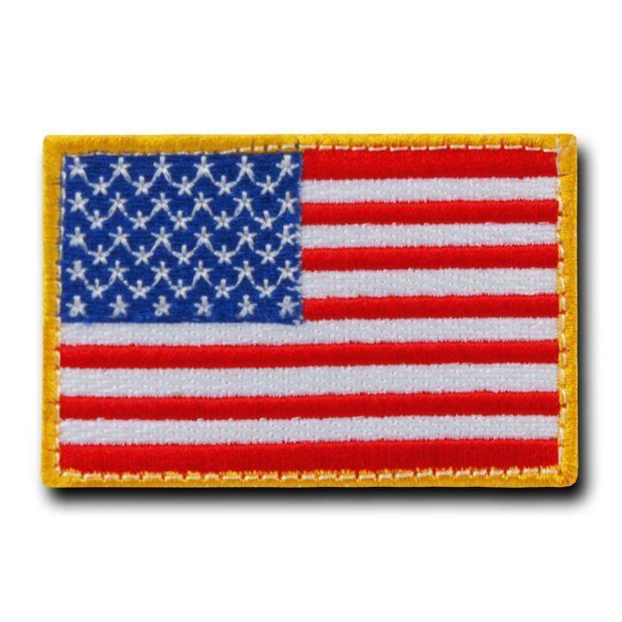 20 Lot Tactical Operator Contractor Hook / Loop 3X2 Canvas Patches Wholesale Lots-USA Flag - Original-