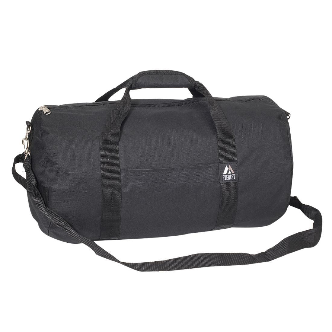 Everest 20-Inch Round Duffel Bag-Black-