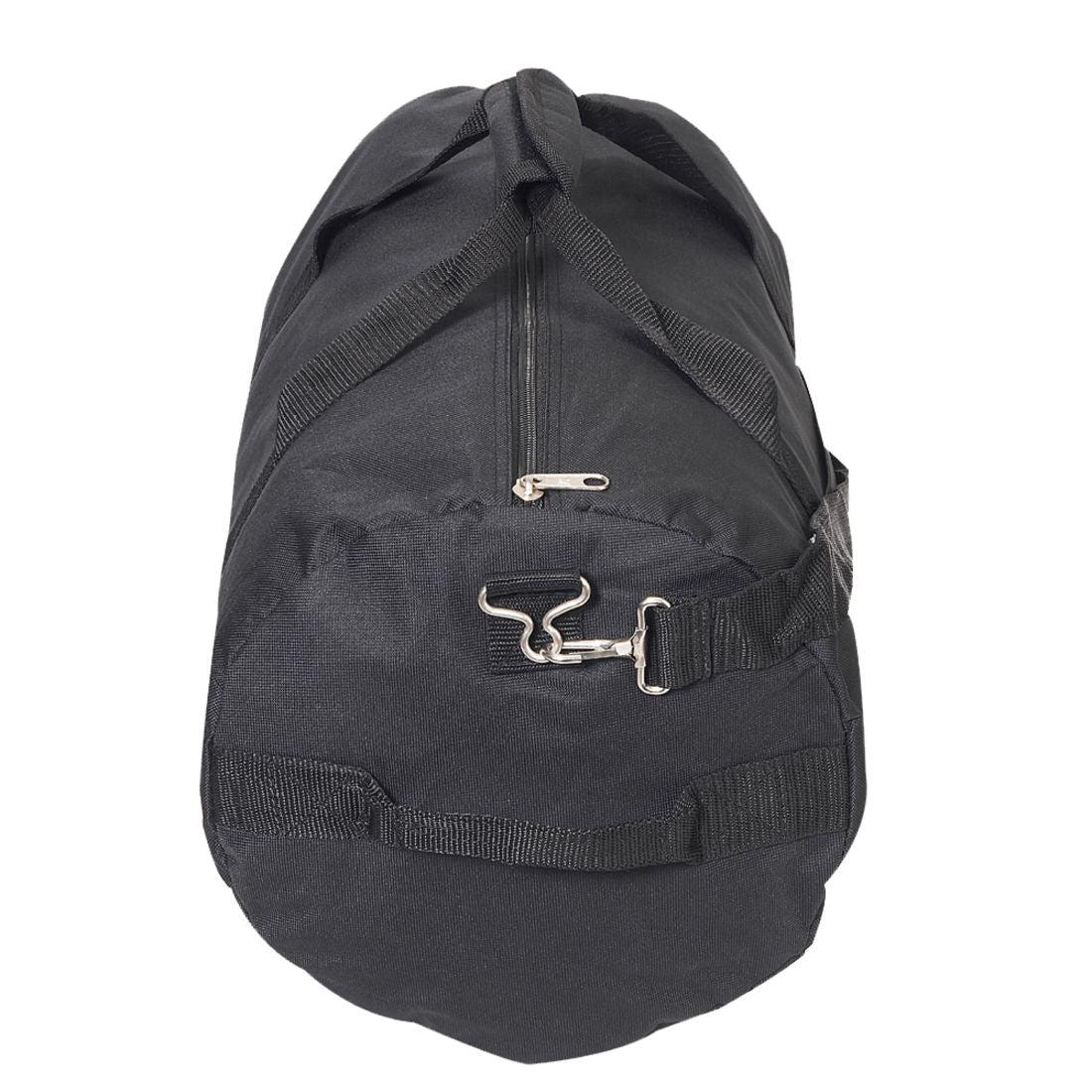 Everest 20-Inch Round Duffel Bag-Black-
