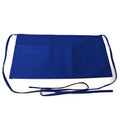 3 Pack Kitchen Waist Aprons With 3 Pockets Crafts Barista Waiter Chef Restaurant Home-ROYAL BLUE-