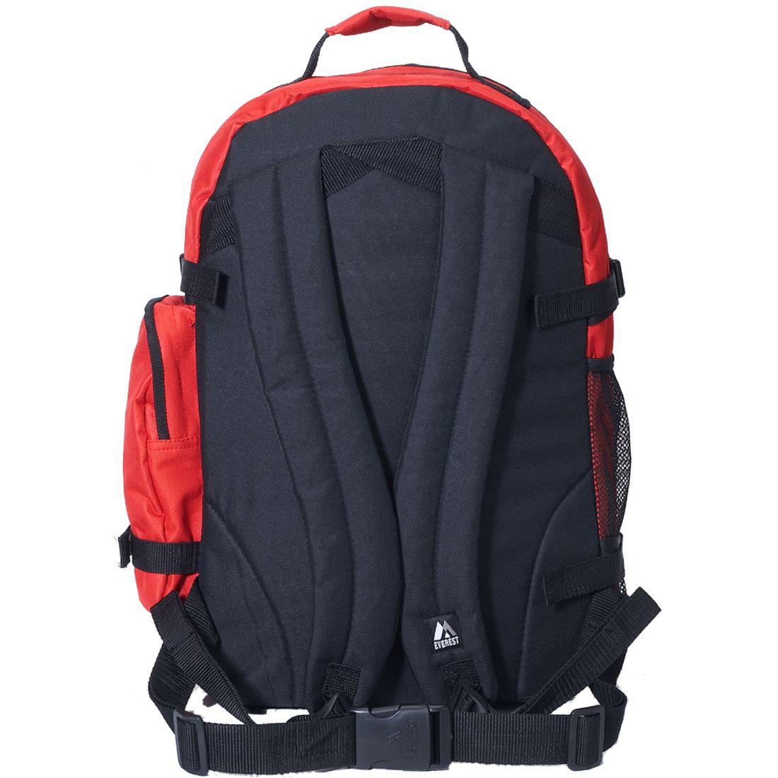 Everest Oversize Deluxe Backpack-Black-