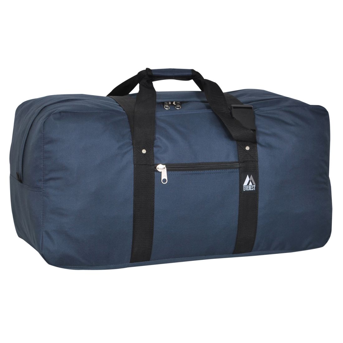 Everest Large Heavy-Duty Cargo Duffel Bag-Navy-
