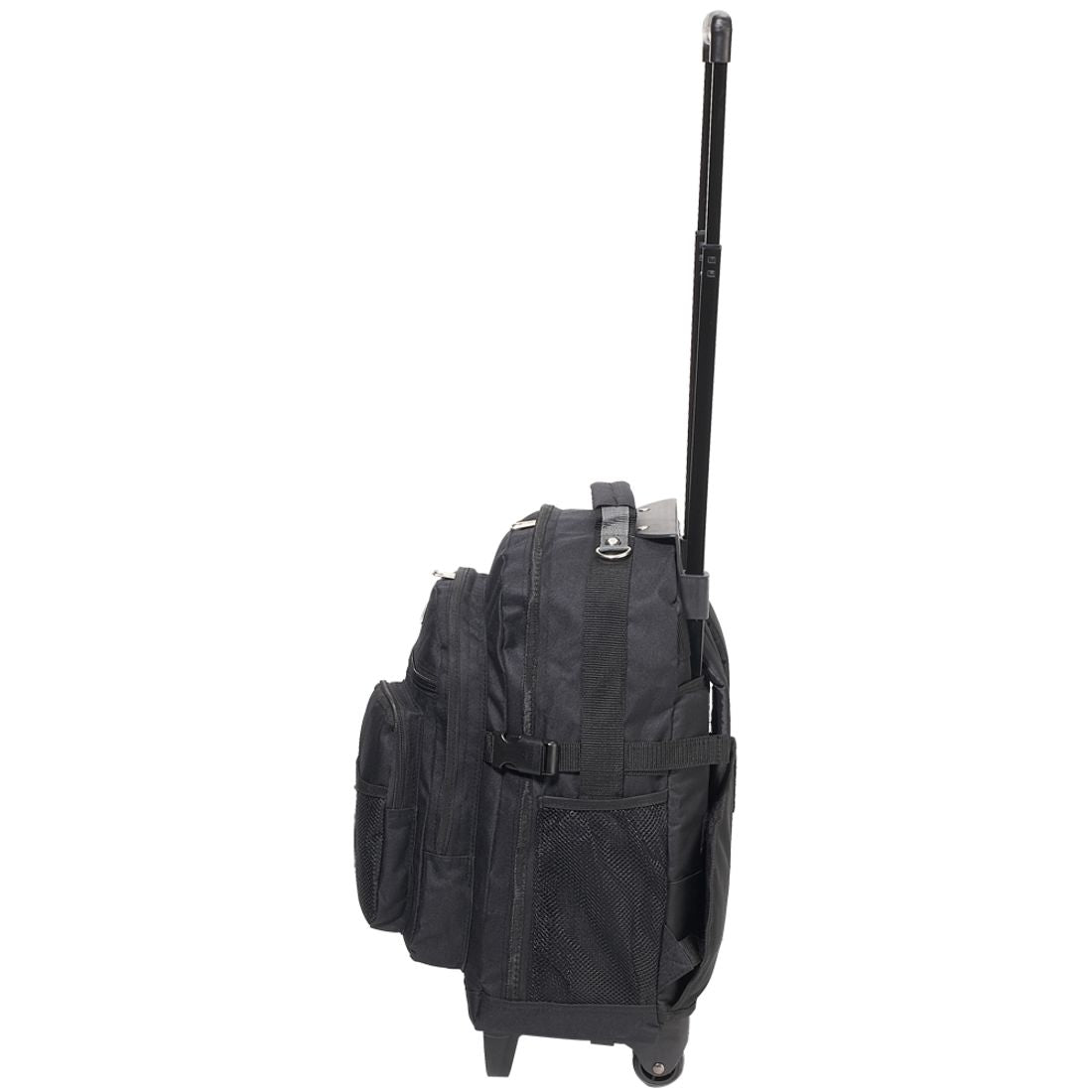 Everest Deluxe Wheeled Backpack-Black-