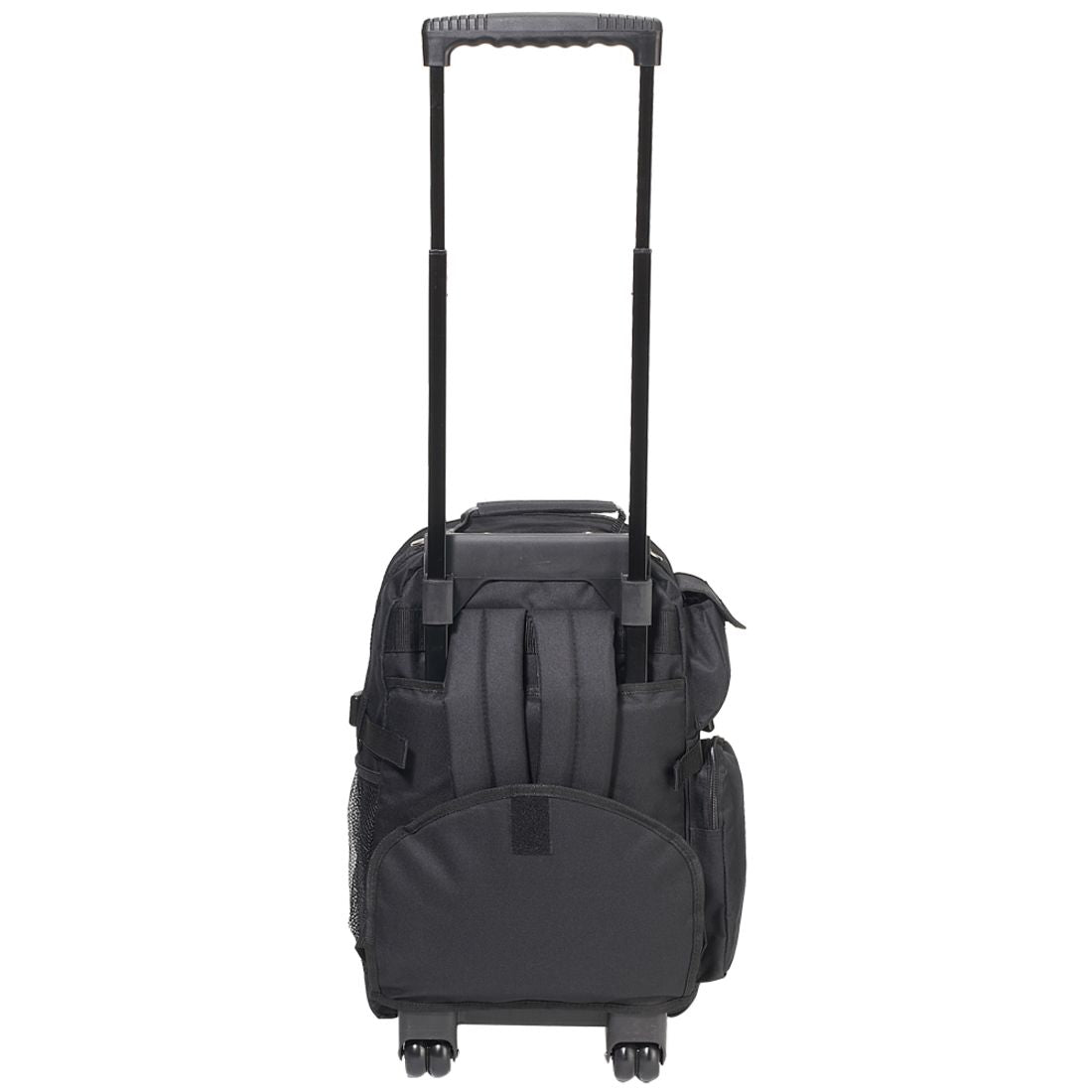 Everest Deluxe Wheeled Backpack-Black-