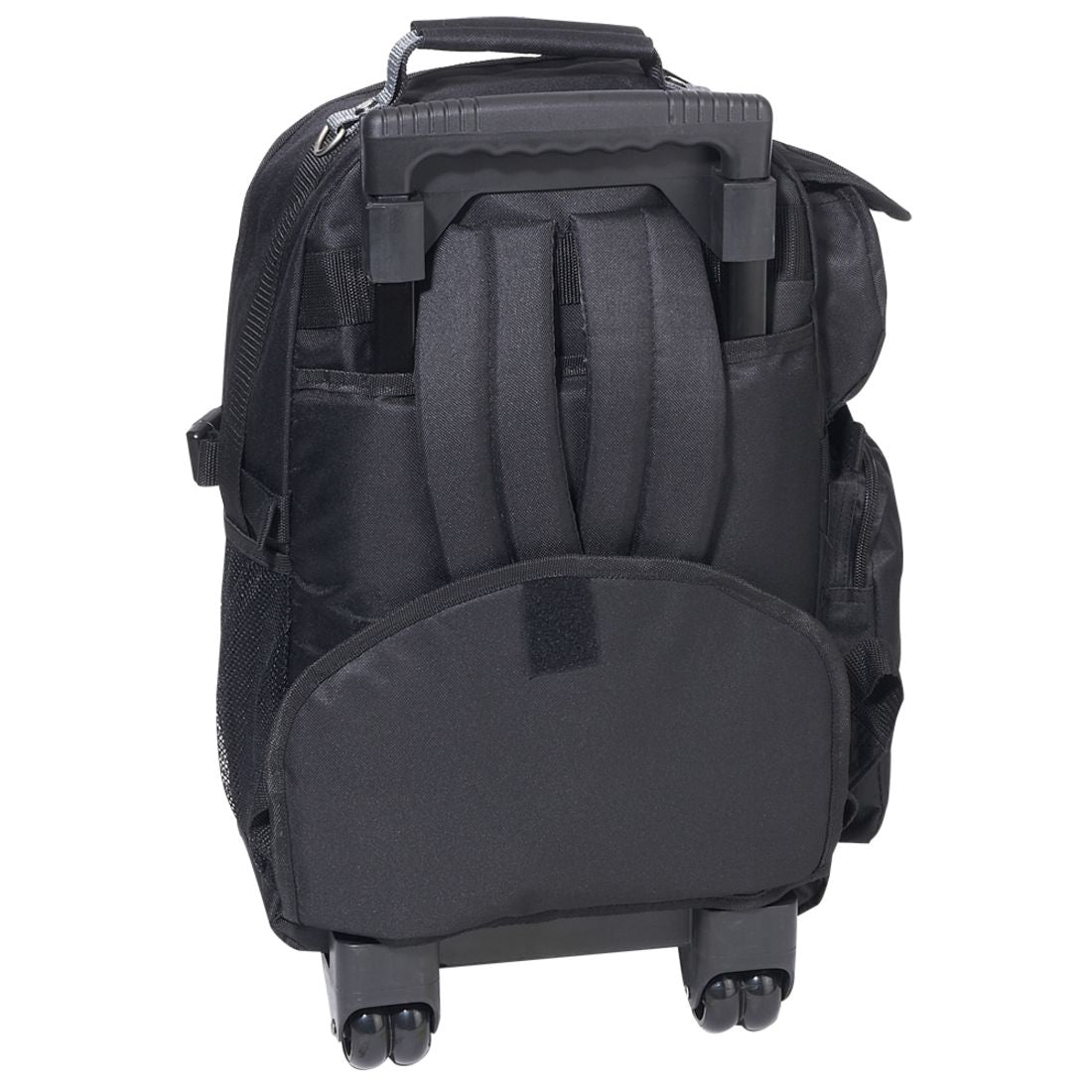 Everest Deluxe Wheeled Backpack-Black-