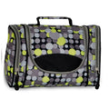Everest Stylish Deluxe Pattern Toiletry Bag-Yellow/Gray Dot-