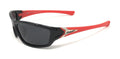 Classic Polarized Sunglasses Club Aviator Bamboo Sports Mirror Men's Women's-Black/Red (Sports Eagle Slim)-