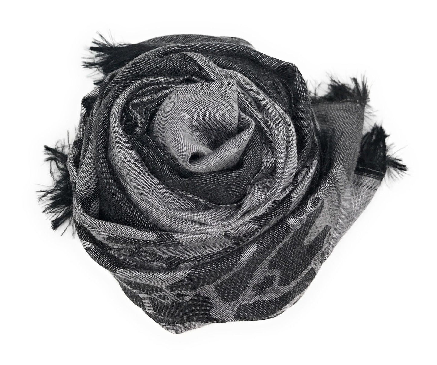 Casaba Womens Royal Elegant Formal Silk Feel Scarves Scarf Shawl Light Wrap-Blue-