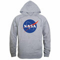 NASA Official Logo Hoodie Sweatshirts Unisex-Heather Grey-S-