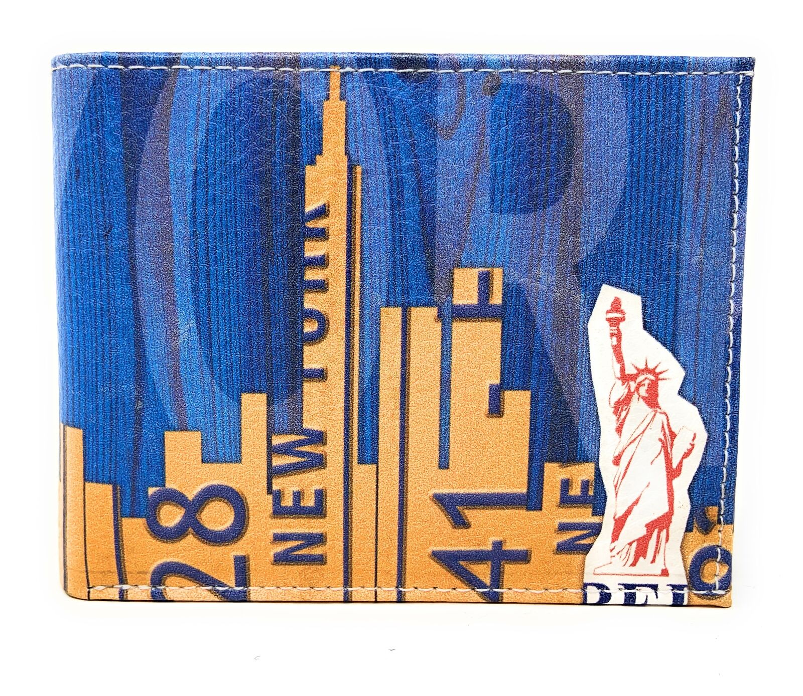 USA Patriotic Bifold Wallets In Gift Box Mens Womens Youth-100 Dollar Old-