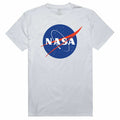 NASA Official Logo Cotton T-Shirts Unisex-White-S-