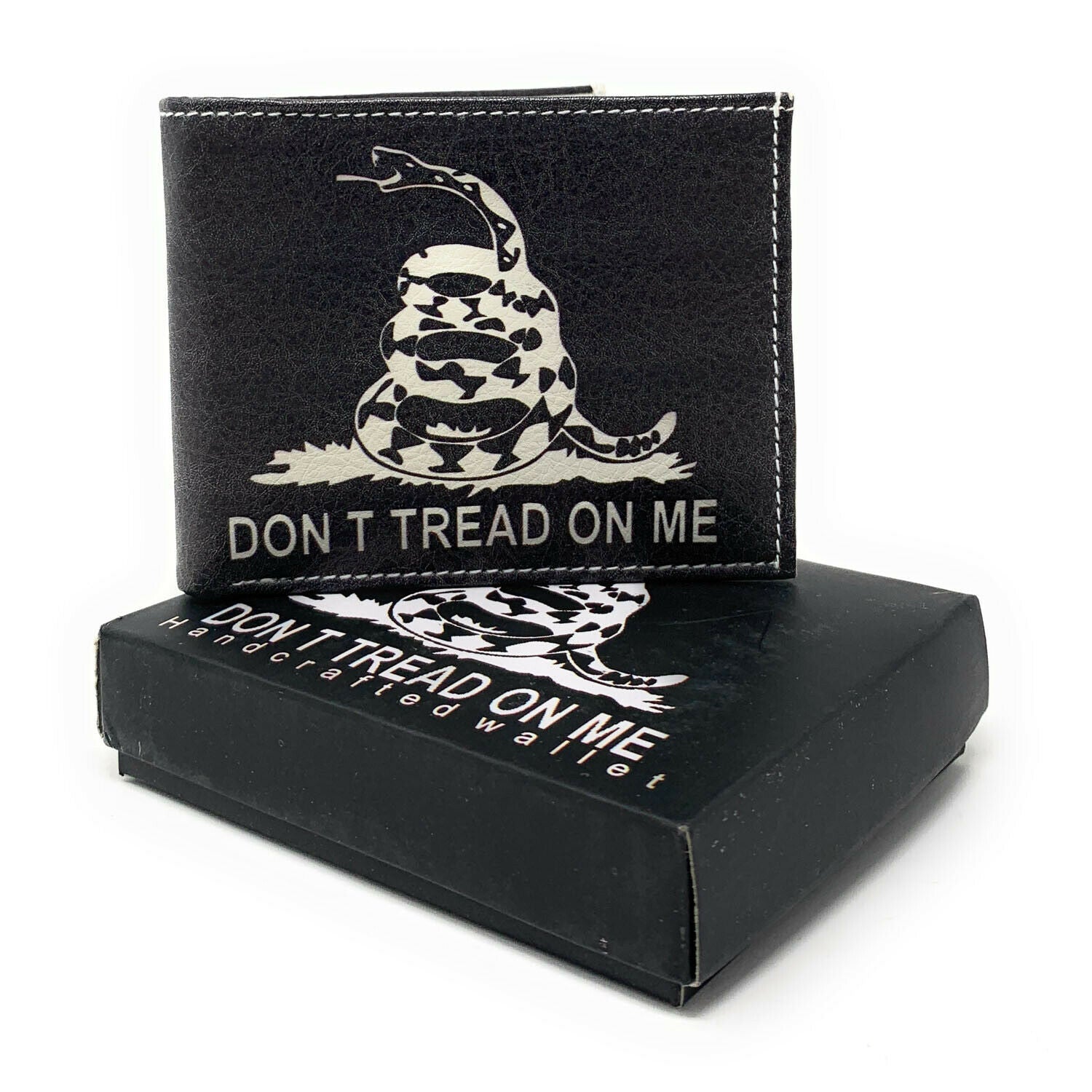 USA Patriotic Bifold Wallets In Gift Box Mens Womens Youth-100 Dollar Old-