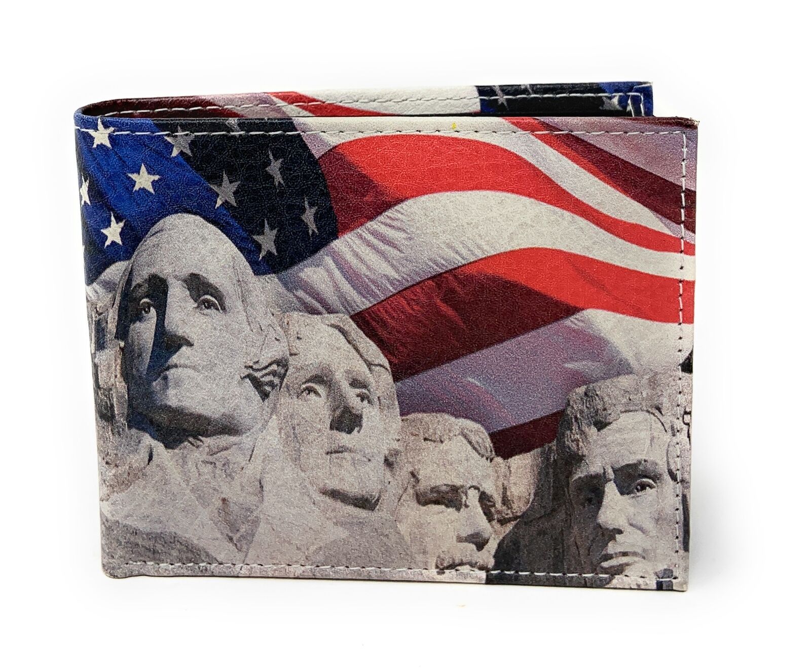USA Patriotic Bifold Wallets In Gift Box Mens Womens Youth-100 Dollar Old-