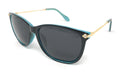 Classic Polarized Sunglasses Club Aviator Bamboo Sports Mirror Men's Women's-Black/Blue (Women's Way)-